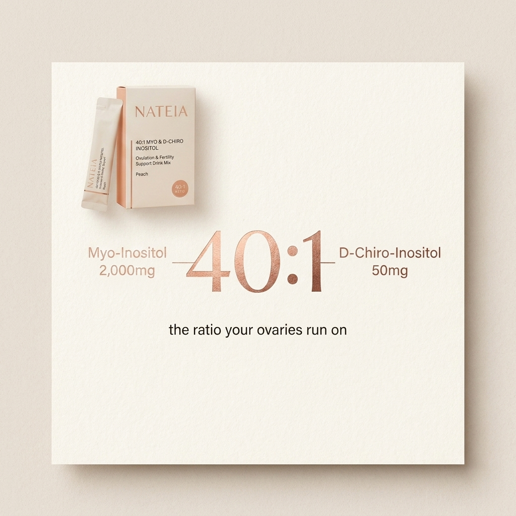 40:1 Myo & D-Chiro Inositol Drink Mix